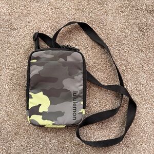Lululemon Camo Crossbody Bag Like New